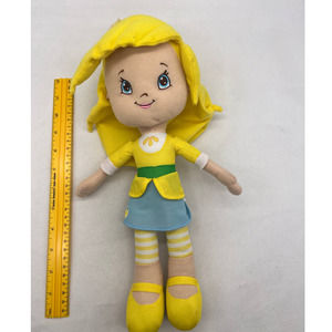 Strawberry Shortcake Yellow Lemon Meringue Plush Doll‎ Kellytoy 13"